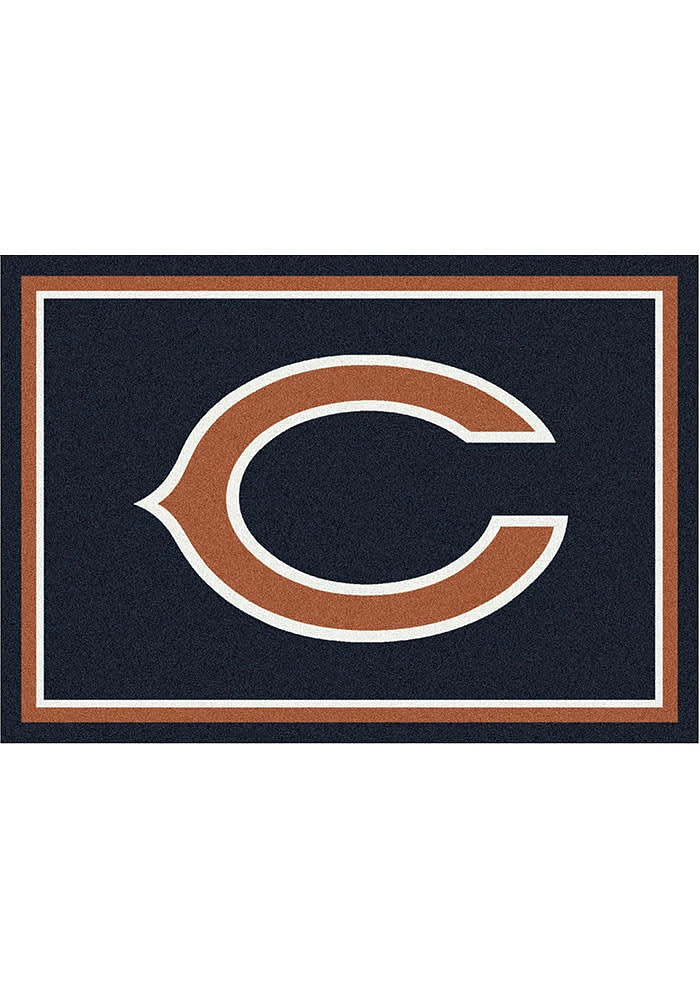 Chicago Bears 4x6 Spirit Interior Rug - Blue