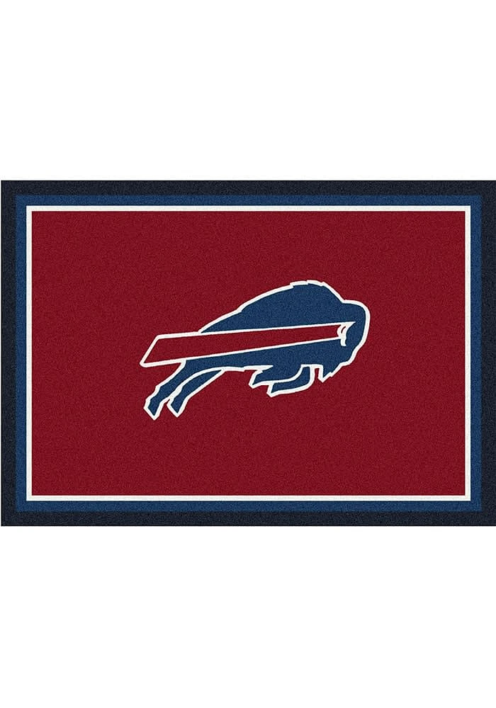 Buffalo Bills 4x6 Spirit Interior Rug - Blue