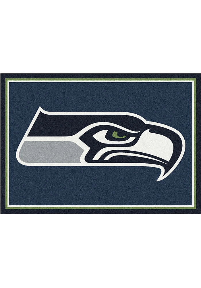 Seattle Seahawks 4x6 Spirit Interior Rug - Blue