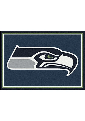 Seattle Seahawks 4x6 Spirit Interior Rug - Blue