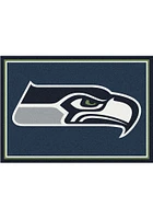 Seattle Seahawks 4x6 Spirit Interior Rug - Blue