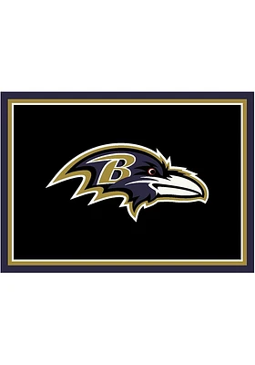 Baltimore Ravens 4x6 Spirit Interior Rug - Purple