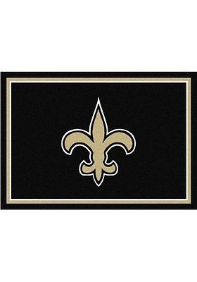 New Orleans Saints 4x6 Spirit Interior Rug - Black