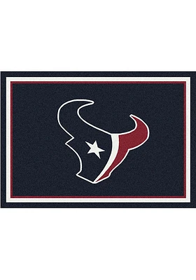 Houston Texans 4x6 Spirit Interior Rug - Blue