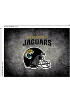 Jacksonville Jaguars 4x6 Distressed Interior Rug - Black