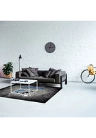 Detroit Lions 4x6 Distressed Interior Rug - Black
