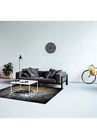 Chicago Bears 4x6 Distressed Interior Rug - Black