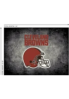 Cleveland Browns 4x6 Distressed Interior Rug - Black