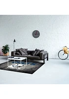 Indianapolis Colts 4x6 Distressed Interior Rug - Black
