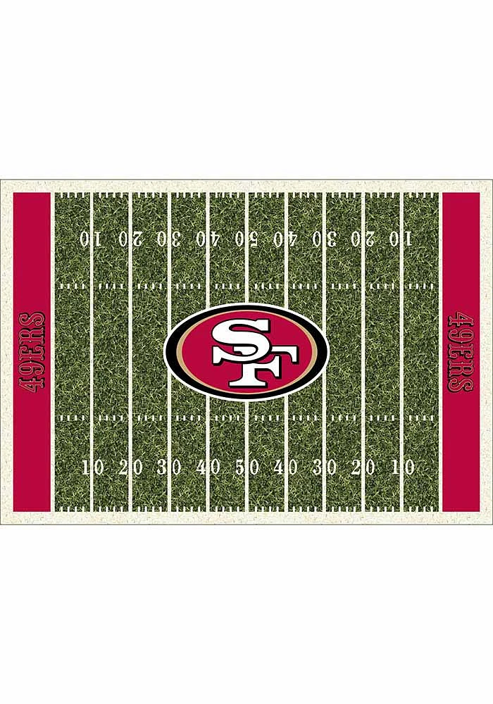 San Francisco 49ers 6x8 Homefield Interior Rug - Green
