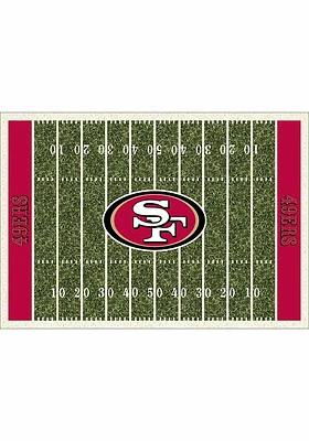 San Francisco 49ers 6x8 Homefield Interior Rug - Green