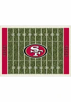San Francisco 49ers 6x8 Homefield Interior Rug - Green