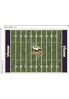 Minnesota Vikings 6x8 Homefield Interior Rug - Green