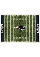 New England Patriots 6x8 Homefield Interior Rug - Green