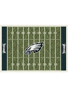 Philadelphia Eagles 6x8 Homefield Interior Rug - Green