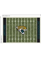 Jacksonville Jaguars 6x8 Homefield Interior Rug - Green