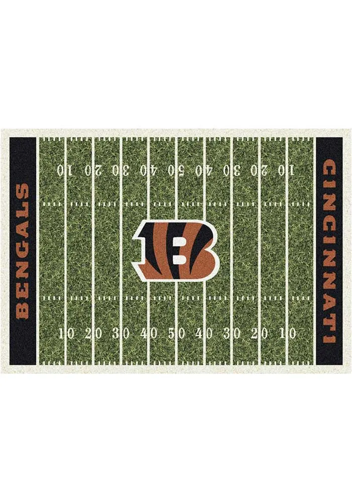 Cincinnati Bengals 6x8 Homefield Interior Rug