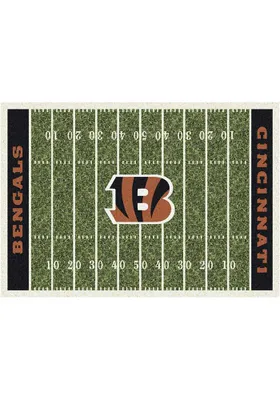 Cincinnati Bengals 6x8 Homefield Interior Rug