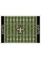 New Orleans Saints 6x8 Homefield Interior Rug - Green