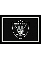 Las Vegas Raiders 6x8 Spirit Interior Rug - Black