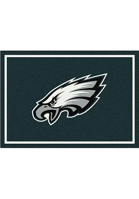 Philadelphia Eagles 6x8 Spirit Interior Rug - Midnight Green