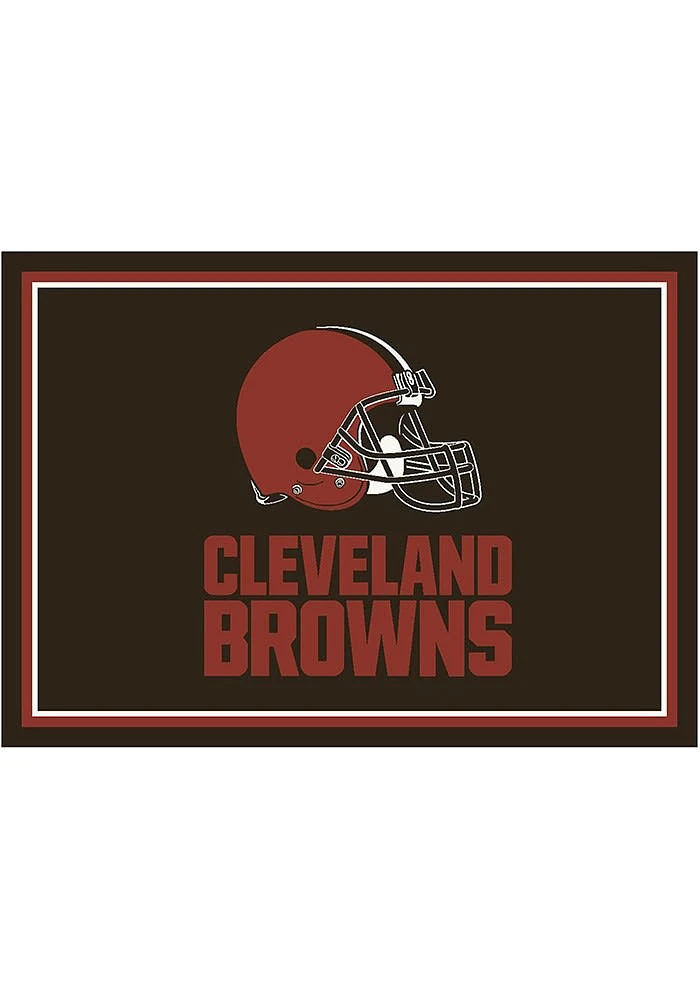 Cleveland Browns 6x8 Spirit Interior Rug - Brown