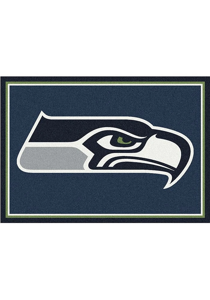 Seattle Seahawks 6x8 Spirit Interior Rug - Blue