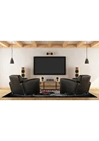 Tampa Bay Buccaneers 6x8 Distressed Interior Rug - Black