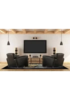 New Orleans Saints 6x8 Distressed Interior Rug - Black