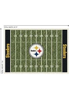 Pittsburgh Steelers 8x11 Homefield Interior Rug - Green
