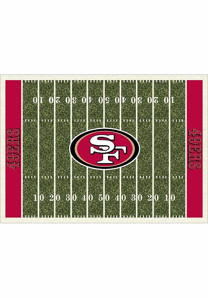 San Francisco 49ers 8x11 Homefield Interior Rug - Green