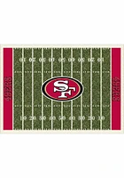 San Francisco 49ers 8x11 Homefield Interior Rug - Green