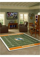 Miami Dolphins 8x11 Homefield Interior Rug - Green