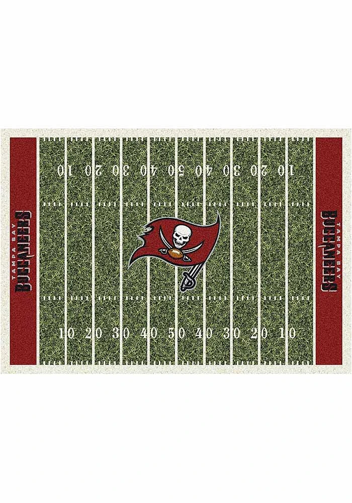 Tampa Bay Buccaneers 8x11 Homefield Interior Rug - Green
