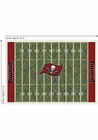 Tampa Bay Buccaneers 8x11 Homefield Interior Rug - Green
