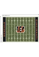 Cincinnati Bengals 8x11 Homefield Interior Rug