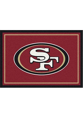 San Francisco 49ers 8x11 Spirit Interior Rug - Red