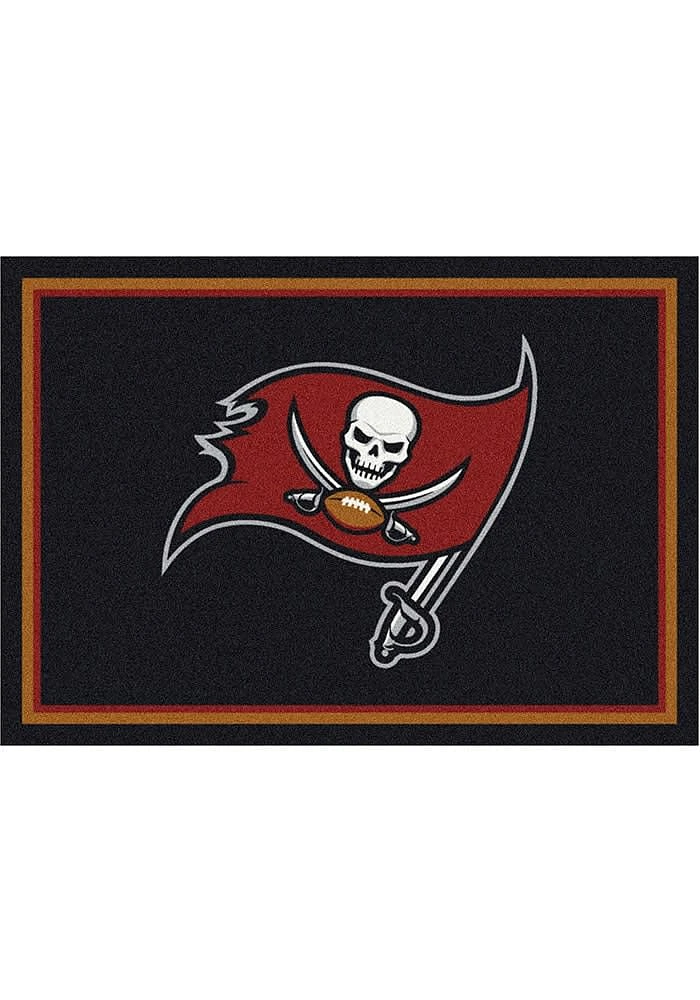 Tampa Bay Buccaneers 8x11 Spirit Interior Rug - Red