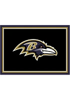 Baltimore Ravens 8x11 Spirit Interior Rug - Purple