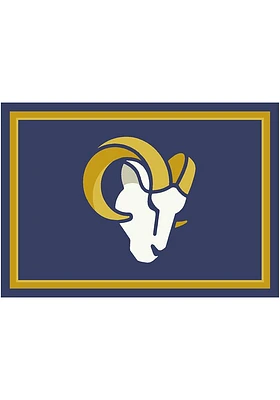 Los Angeles Rams 8x11 Spirit Interior Rug - Blue