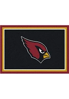Arizona Cardinals 8x11 Spirit Interior Rug - Red