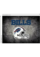 Buffalo Bills 8x11 Distressed Interior Rug - Black