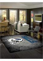 Buffalo Bills 8x11 Distressed Interior Rug - Black