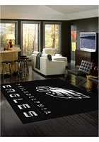 Philadelphia Eagles 8x11 Chrome Interior Rug - Black