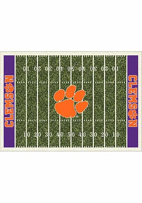 Clemson Tigers 4x6 Homefield Interior Rug - Orange