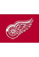 Detroit Red Wings 4X6 Spirit Interior Rug - Red