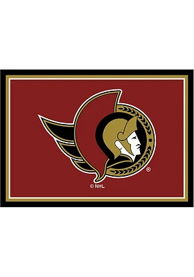 Ottawa Senators 4X6 Spirit Interior Rug - Red