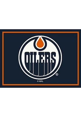 Edmonton Oilers 4X6 Spirit Interior Rug - Orange