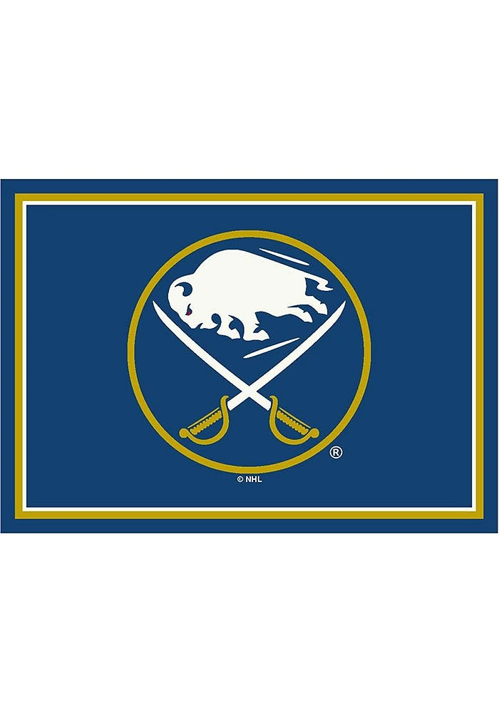 Buffalo Sabres 4X6 Spirit Interior Rug - Navy Blue