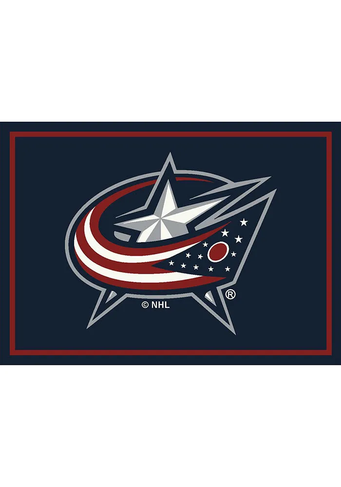 Columbus Blue Jackets 4X6 Spirit Interior Rug